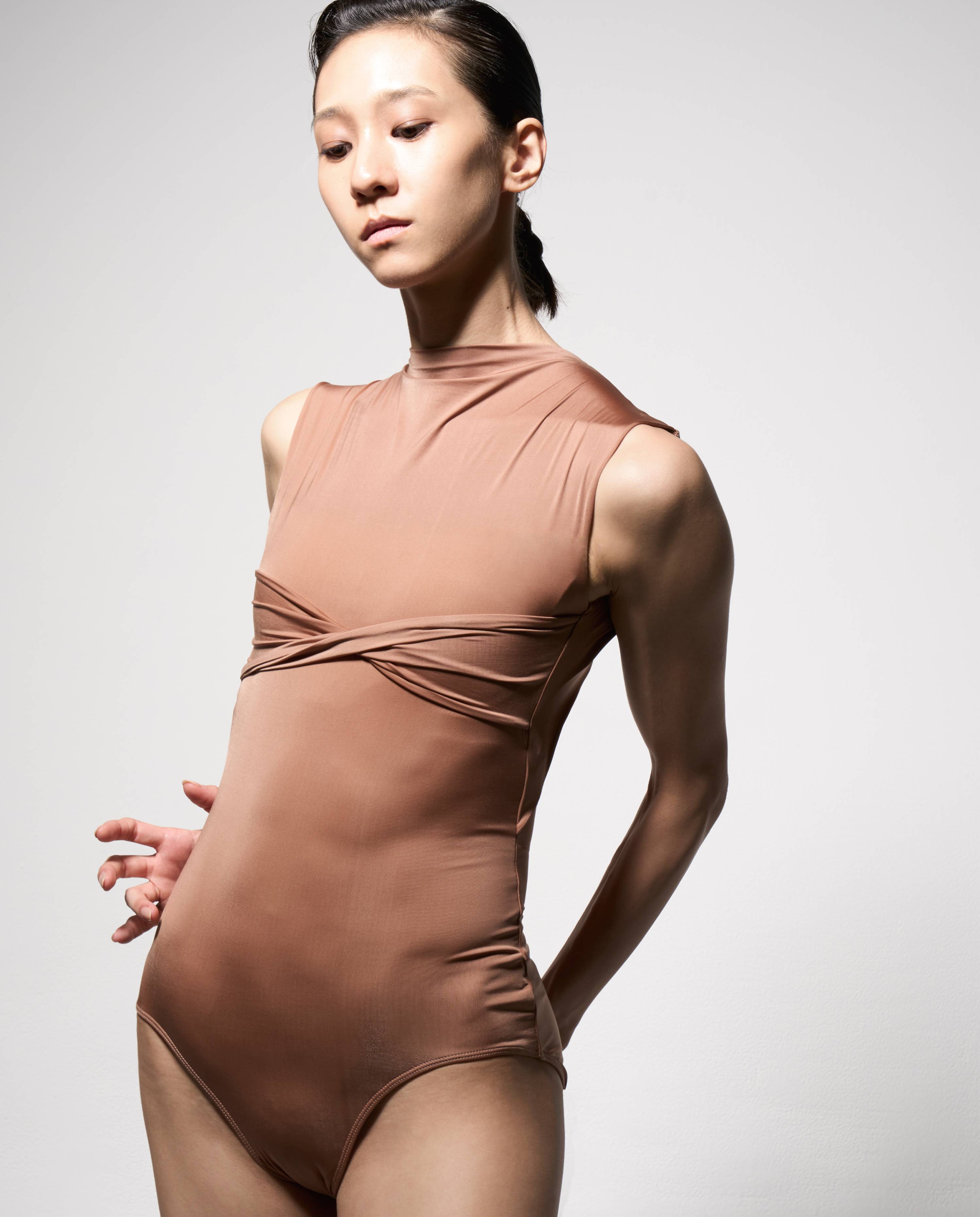 Sleeveless Leotard – MUTED GLOW