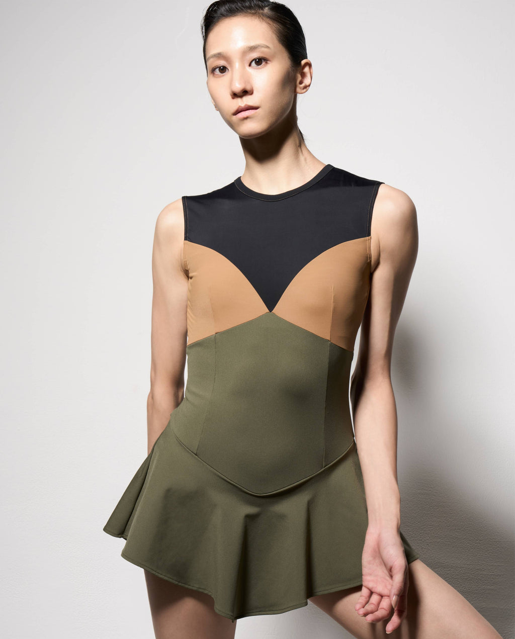 Sleeveless Skirted Leotard　25MG-LD3