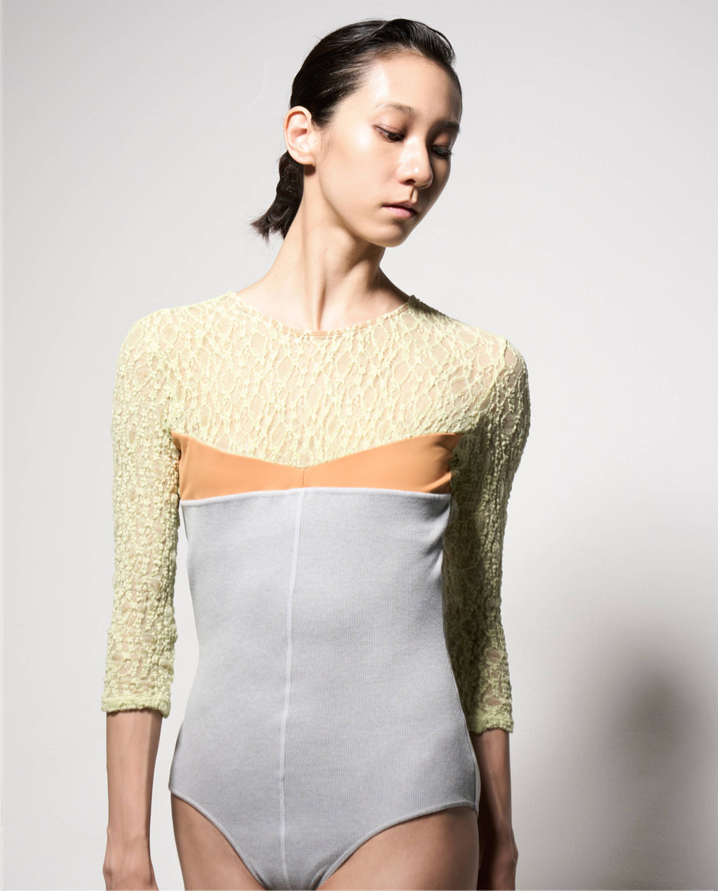 3/4 Sleeve Leotard　25MG-LD5