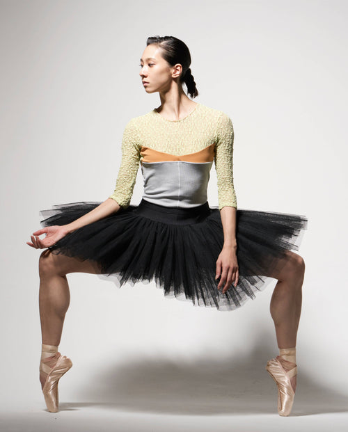 3/4 Sleeve Leotard　25MG-LD5