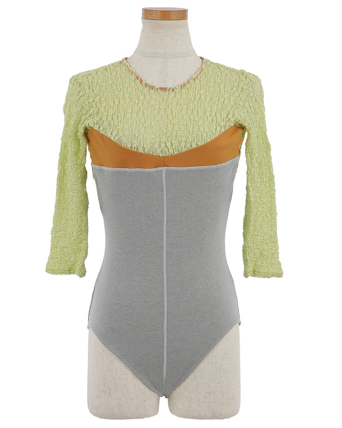 3/4 Sleeve Leotard　25MG-LD5